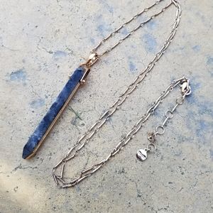 Stella and Dot Stone Rebel Pendant